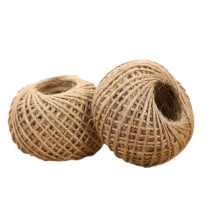 Wholesale Packaging Rope Natural Twisted Jute Ribbon Jute rope Hemp Rope